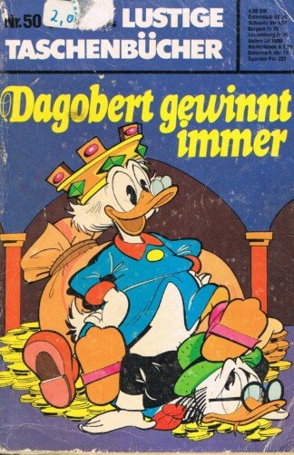 Lustige Taschenbücher - LTB - Nr: 50 - Dagobert gewinnt immer