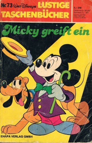 Lustige Taschenbücher - LTB - Nr: 73 - Micky greift ein