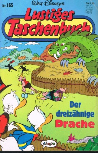 Lustiges Taschenbuch - LTB - Nr: 165 - Der dreizähnige Drache