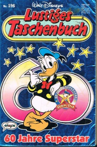 Lustiges Taschenbuch - LTB - Nr: 196 - 60 Jahre Superstar