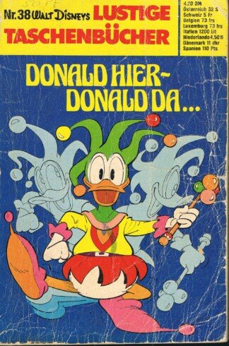 Lustige Taschenbücher - LTB - Nr. 38 - Donald hier - Donald da...