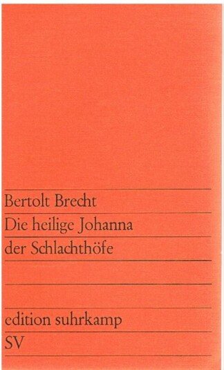 Die heilige Johanna der Schlachthöfe