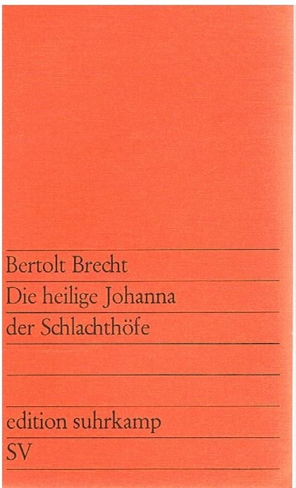 Die heilige Johanna der Schlachthöfe