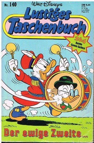 Lustiges Taschenbuch - LTB - Nr: 140 - Der ewige Zweite ...