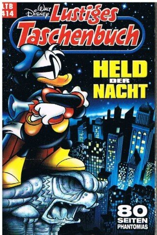 Lustiges Taschenbuch - LTB - Nr: 414 - Held der Nacht - 80 Seiten Phantomias