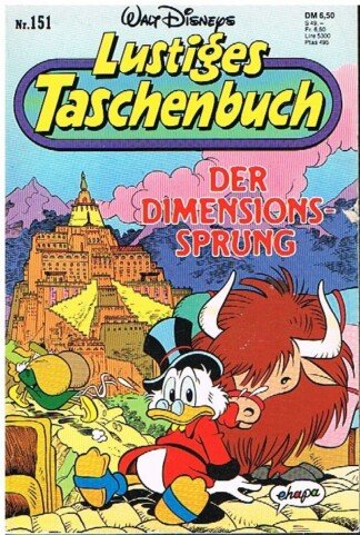 Lustiges Taschenbuch - LTB - Nr: 151 - Der Dimensionssprung