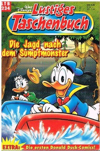 Lustiges Taschenbuch - LTB - Nr: 234 - Die Jagd nach dem Sumpfmonster