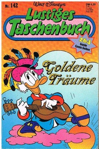 Lustiges Taschenbuch - LTB - Nr: 142 - Goldene Träume