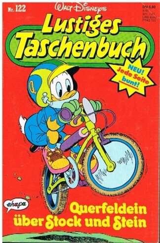 Lustiges Taschenbuch - LTB - 122 - Querfeldein über Stock und Stein