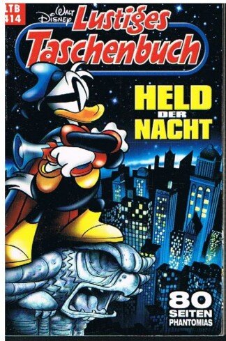 Lustiges Taschenbuch - LTB - Nr: 414 - Held der Nacht - 80 Seiten Phantomias