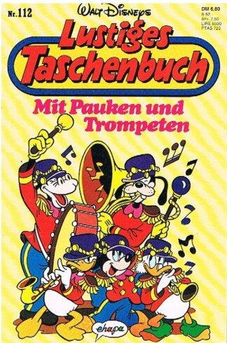 Lustige Taschenbücher - LTB - Nr. 112 - Mit Pauken und Trompeten - Lustiges Taschenbuch