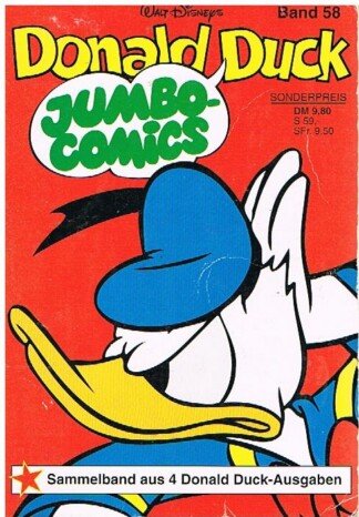 Donald Duck Jumbo-Comics Bd. 58 Ehapa Taschenbuch - Sammelband