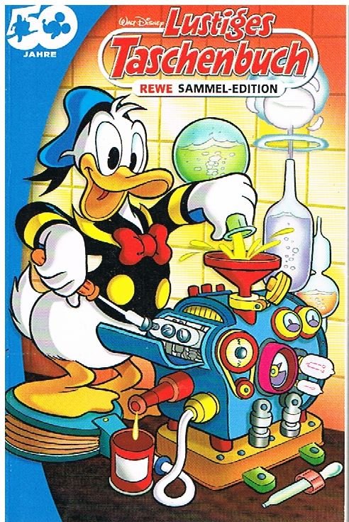 Lustiges Taschenbuch Rewe Sammel Edition Blau 50 Jahre Donald Duck Comic