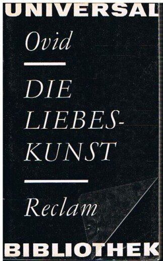 Die Liebeskunst - Reclam Band 303