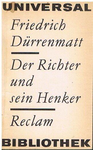 Der Richter und sein Henker