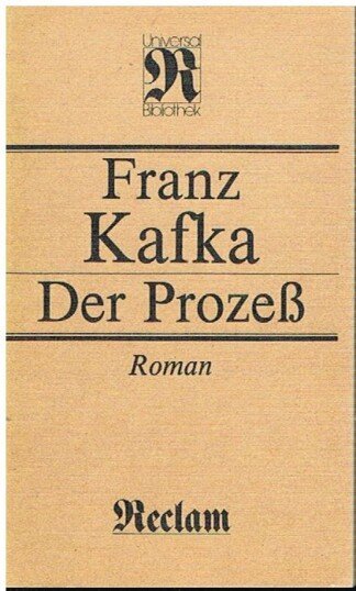 Der Prozess - Roman