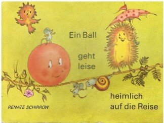 Ein Ball geht leise heimlich auf die Reise