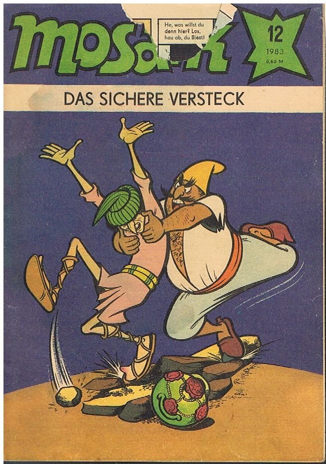 Mosaik 12/1983 - Das sichere Versteck