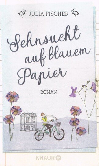 Sehnsucht auf blauem Papier