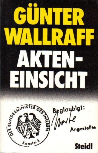Akteneinsicht.