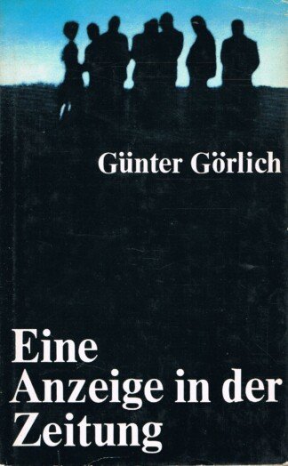 Eine Anzeige in der Zeitung