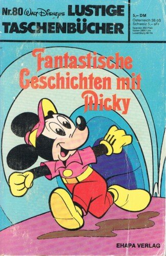 Lustige Taschenbücher - LTB - Nr: 80 - Fantastische Geschichten mit Micky