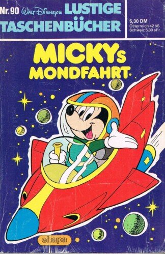 Lustige Taschenbücher - LTB - Nr. 90 - Mickys Mondfahrt