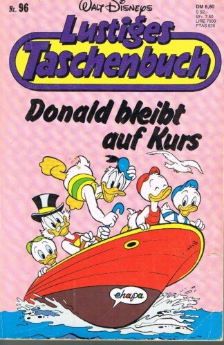 Lustige Taschenbücher - LTB - Nr: 96 -Donald bleibt auf Kurs