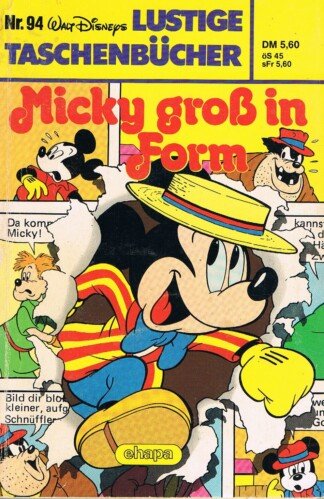 Lustige Taschenbücher - LTB - Nr. 94 - Micky groß in Form