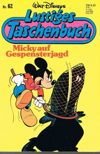 Lustige Taschenbücher - LTB - Nr: 62 - Micky auf Gespensterjagd
