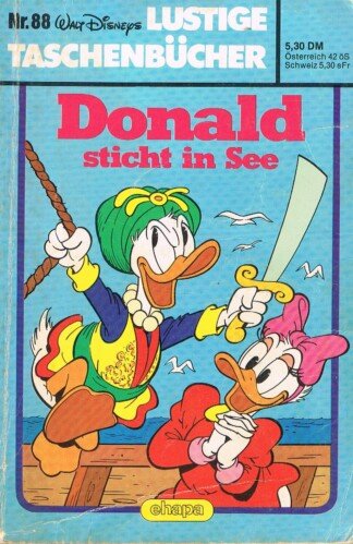 Lustige Taschenbücher - LTB - Nr: 88 - Donald sticht in See