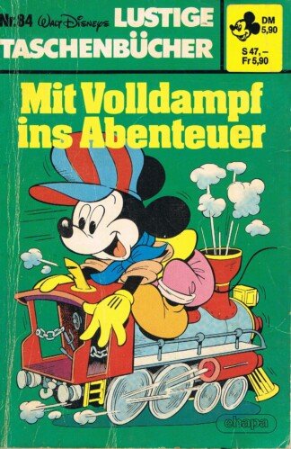 Lustige Taschenbücher - LTB - Nr: 84 - Mit Volldampf ins Abenteuer