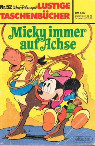 Lustige Taschenbücher - LTB - Nr. 52 - Micky immer auf Achse