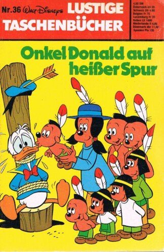 Lustige Taschenbücher - LTB - Nr: 36 - Onkel Donald auf heißer Spur