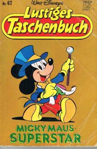 Lustige Taschenbücher - LTB - Nr. 67 - Micky Maus-Superstar
