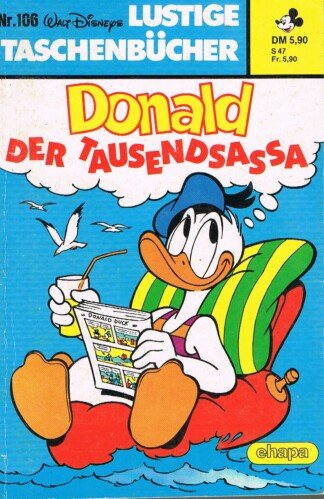 Lustige Taschenbücher - LTB - Nr: 106 - Donald der Tausendsassa