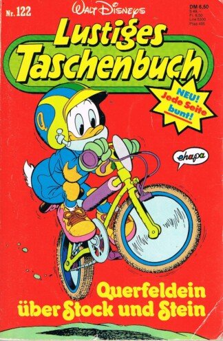Lustiges Taschenbuch - LTB - 122 - Querfeldein über Stock und Stein