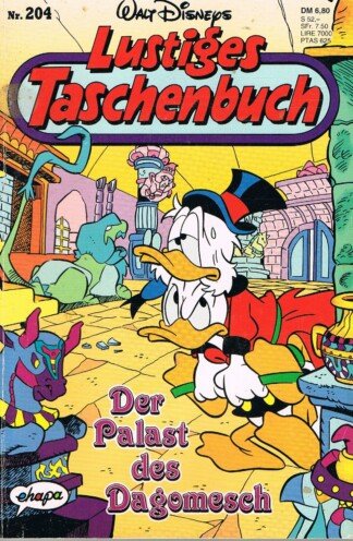 Lustiges Taschenbuch - LTB - Nr: 204 - Der Palast des Dagomesch