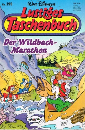 Lustiges Taschenbuch - LTB - Nr: 195 - Der Wildbach-Marathon