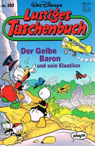 Lustiges Taschenbuch - LTB - Nr. 193 - Der gelbe Baron und sein Elastilon