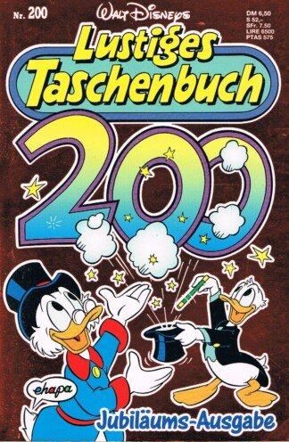Lustiges Taschenbuch - LTB - Nr: 200 - Jubiläums-Ausgabe