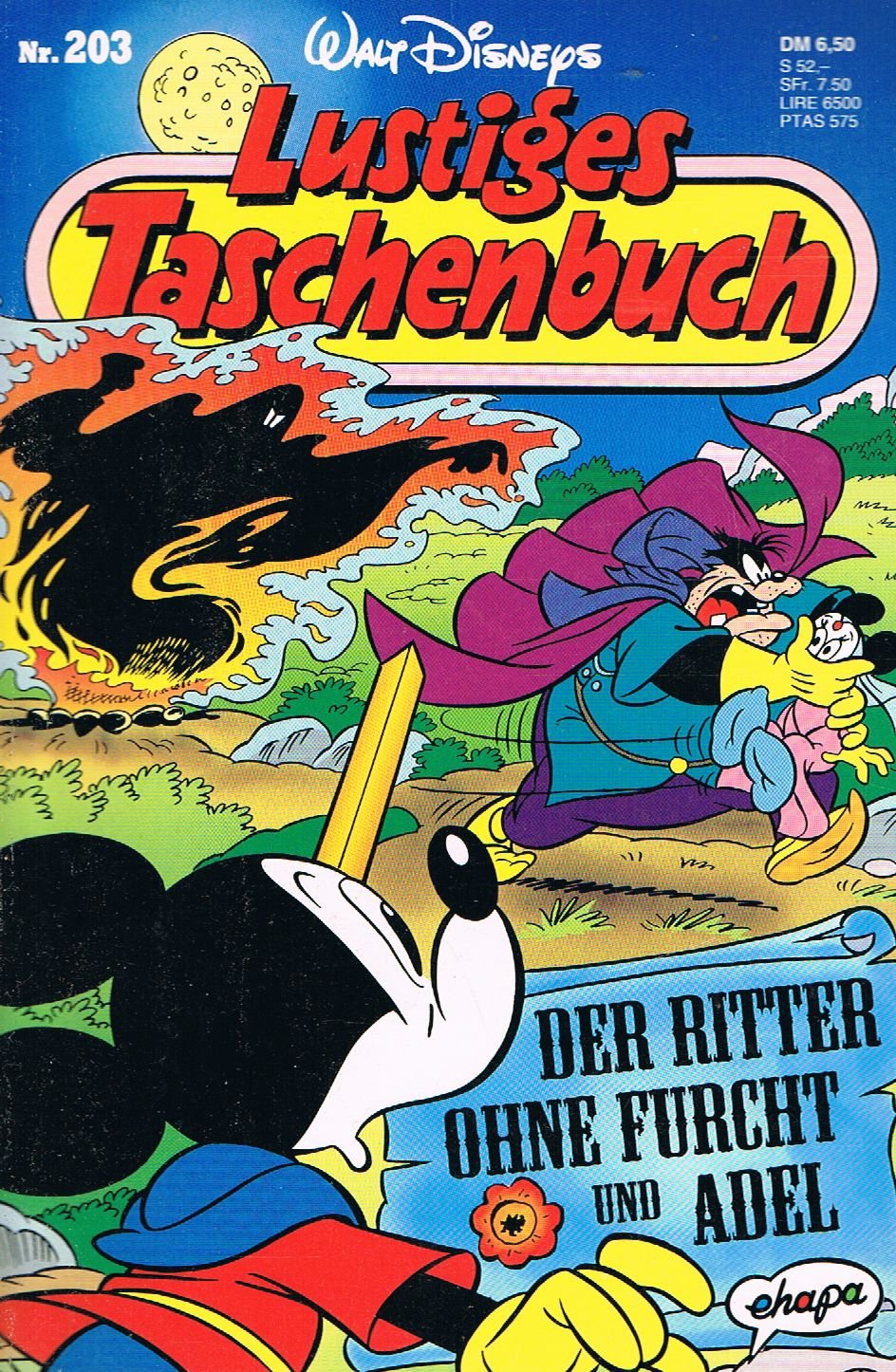 Lustiges Taschenbuch - LTB - Nr: 203 - Der Ritter ohne Furcht und Adel