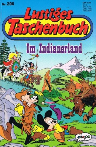 Lustiges Taschenbuch - LTB - Nr. 206 - Im Indianerland