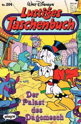 Lustiges Taschenbuch - LTB - Nr: 204 - Der Palast des Dagomesch