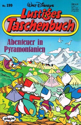 Lustiges Taschenbuch LTB - Nr: 199 - Abenteuer in Pyramontanien