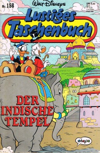 Lustiges Taschenbuch - LTB - Nr: 158 - Der indische Tempel