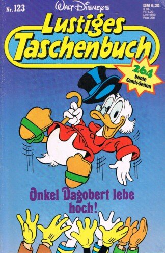 Lustiges Taschenbuch - LTB - Nr: 123 - Onkel Dagobert lebe hoch!