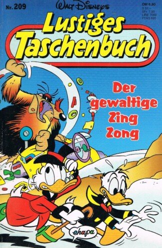 Lustiges Taschenbuch - LTB - Nr: 209 - Der gewaltige Zing Zong