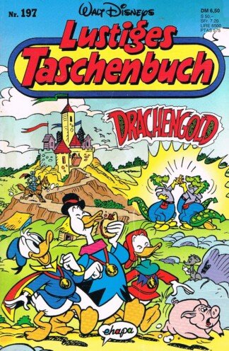 Lustiges Taschenbuch - LTB - Nr: 197 - Drachengold