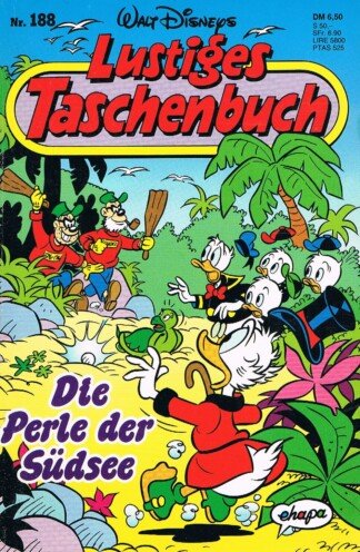Lustiges Taschenbuch - LTB - Nr: 188 - Die Perle der Südsee